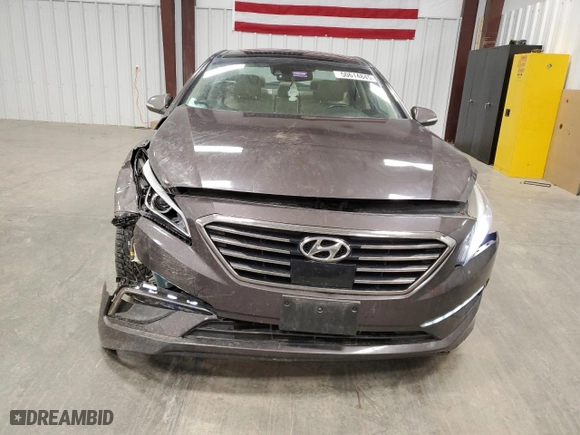 2015 Hyundai Sonata 2.4L Limited with VIN 5NPE34AF5FH050993, listed as a Copart auction lot 50614845 with 163,273 mi miles and Salvage Title. Bid and sale history available at carsss.com. Image 5.