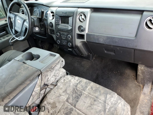 2013 Ford F-150 XL with VIN 1FTFX1EFXDFB64447, listed as a Copart auction lot 56474145 with 284,491 mi miles and Salvage title. Bid and sale history available at DreamBid. Image 8.