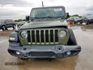 2021 Jeep Wrangler Unlimited Sport S with VIN 1C4HJXDG7MW708491, listed as a Copart auction lot 54859865 with 8,319 mi miles and Clean Title. Bid and sale history available at carsss.com. Image 5.