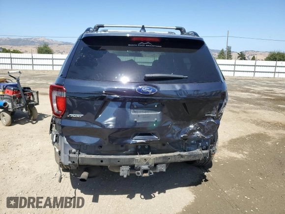 2017 Ford Explorer Sport with VIN 1FM5K8GT0HGD04698, listed as a Copart auction lot 61005485 with 156,651 mi miles and Salvage title. Bid and sale history available at DreamBid. Image 6.