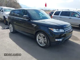 2014 Land Rover Range Rover Sport HSE with VIN SALWR2WF9EA331998, listed as a IAAI auction lot 41932424 with 123,741 mi miles. Bid and sale history available at carsss.com. Image 1.