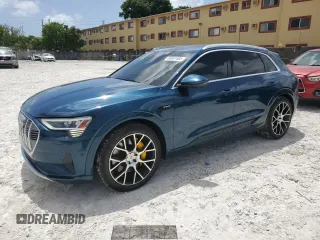 2019 Audi e-tron Prestige with VIN WA1VABGE8KB013239, listed as a Copart auction lot 66461565 with 52,301 mi miles and Clean title. Bid and sale history available at DreamBid. Image 1.