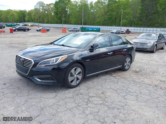 2017 Hyundai Sonata Hybrid Limited with VIN KMHE34L14HA055044, listed as a IAAI auction lot 42021191 with 286,825 mi miles. Bid and sale history available at carsss.com. Image 17.