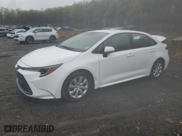 2024 Toyota Corolla LE with VIN 5YFB4MDE3RP159639, listed as a Copart auction lot 51904795 with 26,931 mi miles and Salvage Title. Bid and sale history available at carsss.com. Image 1.