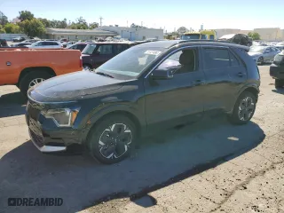 2023 Kia Niro EV Wind with VIN KNDCR3L11P5065350, listed as a Copart auction lot 71127484 with 9,079 mi miles and Salvage Title. Bid and sale history available at carsss.com. Image 1.