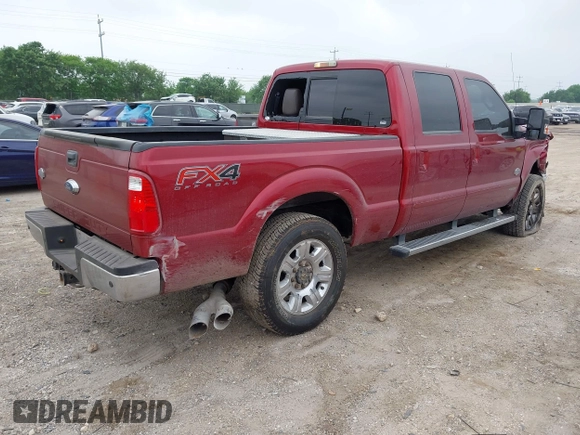 2016 Ford F-250 Lariat with VIN 1FT7W2BT1GEC30420, listed as a IAAI auction lot 41932027 with 155,184 mi miles and . Bid and sale history available at DreamBid. Image 4.