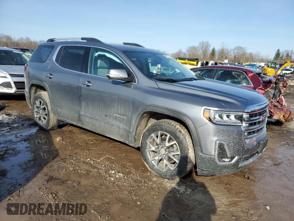 2022 GMC Acadia SLT with VIN 1GKKNUL48NZ145049, listed as a Copart auction lot 48351105 with 28,848 mi miles and Salvage title. Bid and sale history available at DreamBid. Image 4.