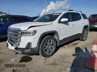 2023 GMC Acadia SLT with VIN 1GKKNULS2PZ206008, listed as a Copart auction lot 42128755 with 21,231 mi miles and Salvage Title. Bid and sale history available at DreamBid. Image 1.