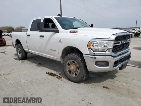 2022 Ram 2500 Tradesman with VIN 3C6UR5CLXNG295791, listed as a Copart auction lot 48562865 with 100,321 mi miles and Salvage Title. Bid and sale history available at carsss.com. Image 4.