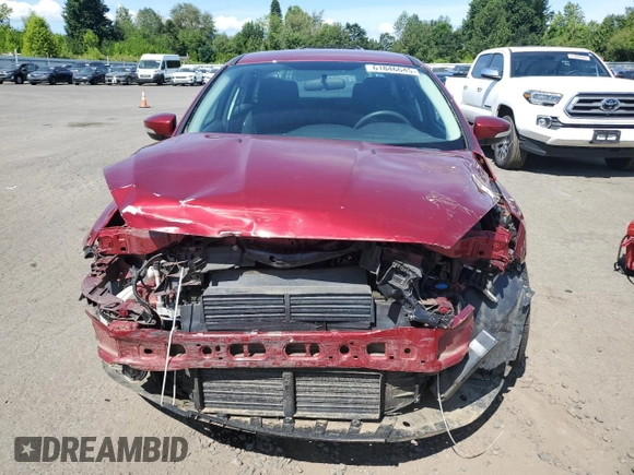 2016 Ford Focus SE with VIN 1FADP3F28GL221688, listed as a Copart auction lot 61846645 with 82,934 mi miles and Salvage title. Bid and sale history available at DreamBid. Image 5.