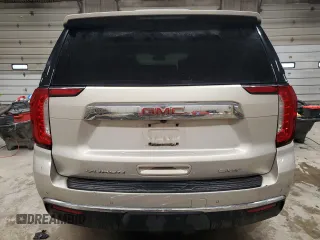 2021 GMC Yukon XL SLT with VIN 1GKS2GKDXMR464592, listed as a Copart auction lot 43349855 with 36,490 mi miles and Salvage Title. Bid and sale history available at carsss.com. Image 6.