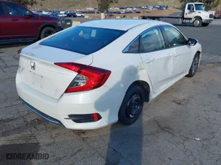 2019 Honda Civic Sedan LX with VIN 2HGFC2F67KH506515, listed as a IAAI auction lot 41755585 with 87,528 mi miles. Bid and sale history available at carsss.com. Image 4.