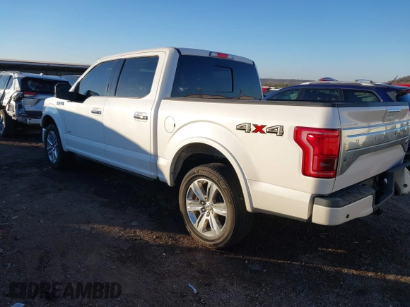 2015 Ford F-150 XLT with VIN 1FTEW1EG2FFB22090, listed as a IAAI auction lot 41269904 with 151,465 mi miles. Bid and sale history available at carsss.com. Image 3.