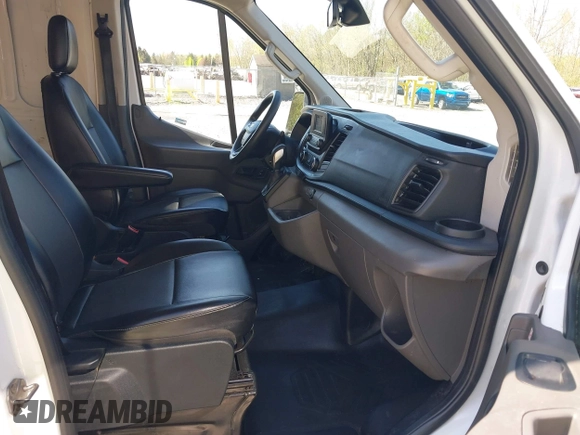 2020 Ford Transit Cargo with VIN 1FTBR1C85LKA60760, listed as a IAAI auction lot 42150857 with 52,548 mi miles. Bid and sale history available at carsss.com. Image 5.