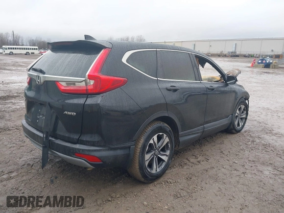 2018 Honda CR-V LX with VIN 2HKRW6H30JH218502, listed as a IAAI auction lot 41109826 with Not Provided miles. Bid and sale history available at carsss.com. Image 4.