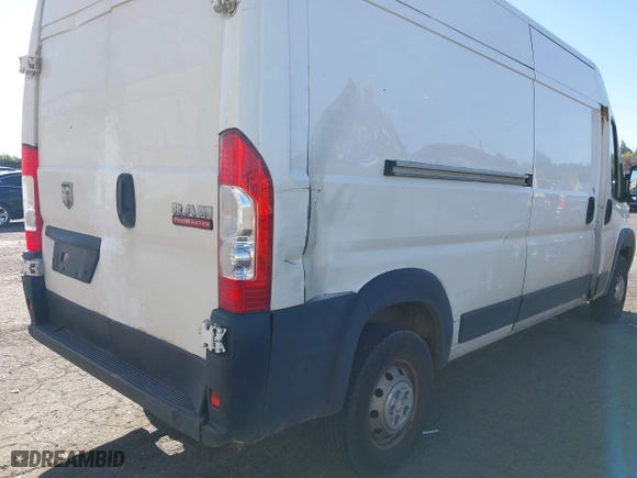 2021 Ram ProMaster Cargo Van with VIN 3C6LRVDG1ME523121, listed as a IAAI auction lot 42076794 with 91,589 mi miles. Bid and sale history available at carsss.com. Image 6.