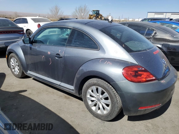 2013 Volkswagen Beetle Entry with VIN 3VWFP7AT3DM605640, listed as a Copart auction lot 47020285 with 101,183 mi miles and Salvage Title. Bid and sale history available at DreamBid. Image 2.