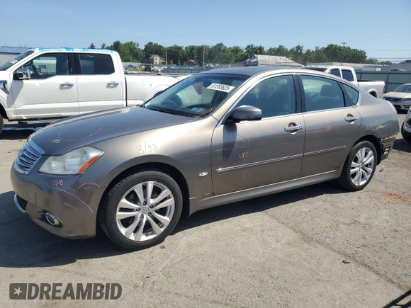 2008 Infiniti M с VIN JNKAY01FX8M650215, выставлен на аукционе Copart как лот 61283625 с пробегом 105 562 миль миль и Списание • Salvage title. История ставок и продаж доступна на DreamBid. Изображение 1.