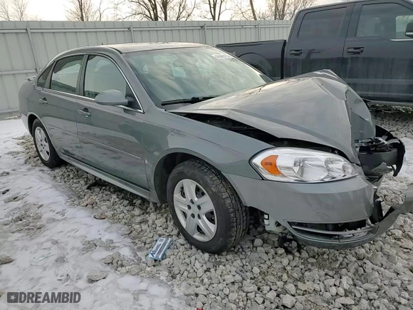 2009 Chevrolet Impala LS with VIN 2G1WB57K991130698, listed as a Copart auction lot 44445115 with 0 mi miles and Clean Title. Bid and sale history available at carsss.com. Image 10.
