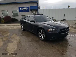 2014 Dodge Charger SXT with VIN 2C3CDXHG4EH277625, listed as a Copart auction lot 50568375 with 135,843 mi miles and Salvage Title. Bid and sale history available at carsss.com. Image 14.
