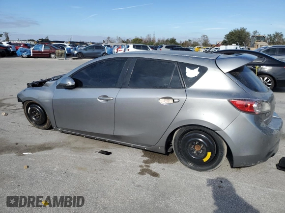 2012 Mazda 3 Mazdaspeed3 Touring with VIN JM1BL1L34C1518901, listed as a Copart auction lot 41513275 with Not Provided miles and Salvage Title. Bid and sale history available at DreamBid. Image 2.