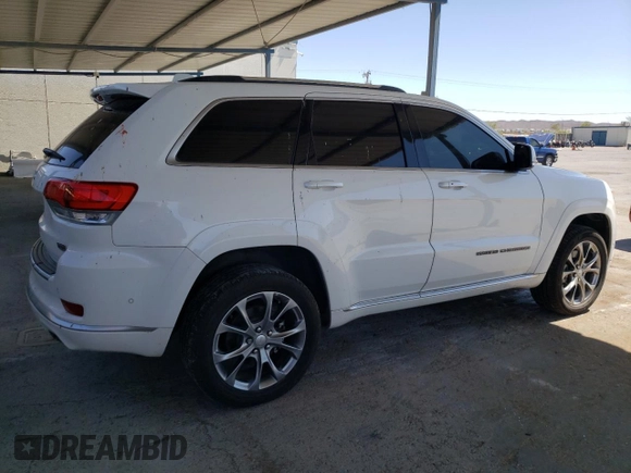 2021 Jeep Grand Cherokee Summit with VIN 1C4RJFJT4MC503101, listed as a Copart auction lot 62697844 with 82,263 mi miles and Clean Title. Bid and sale history available at carsss.com. Image 3.