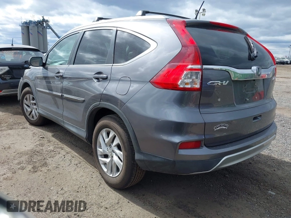 2015 Honda CR-V EX-L with VIN 2HKRM4H74FH618115, listed as a IAAI auction lot 42045882 with 224,818 mi miles. Bid and sale history available at carsss.com. Image 3.