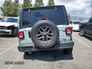 2024 Jeep Wrangler Sport S with VIN 1C4PJXDN4RW107105, listed as a Copart auction lot 51469895 with 30,545 mi miles and Salvage Title. Bid and sale history available at carsss.com. Image 6.