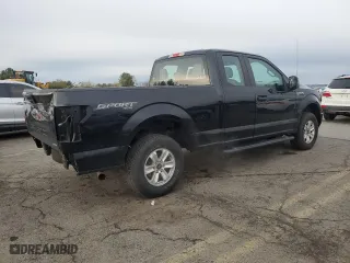 2018 Ford F-150 XL with VIN 1FTEX1EPXJKE33778, listed as a Copart auction lot 52953275 with 241,846 mi miles and Salvage Title. Bid and sale history available at carsss.com. Image 3.