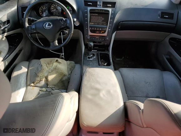 2007 Lexus GS 350 with VIN JTHCE96S470004699, listed as a Copart auction lot 83096404 with 191,857 mi miles and Salvage Title. Bid and sale history available at carsss.com. Image 8.