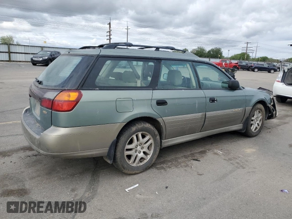 2003 Subaru Legacy Outback z VIN 4S3BH665937644454, wystawiony jako Copart lot #57404695 z przebiegiem 242 345 mil mil oraz Szkoda całkowita • Salvage title. Historia ofert i sprzedaży dostępna na DreamBid. Obrazek 3.