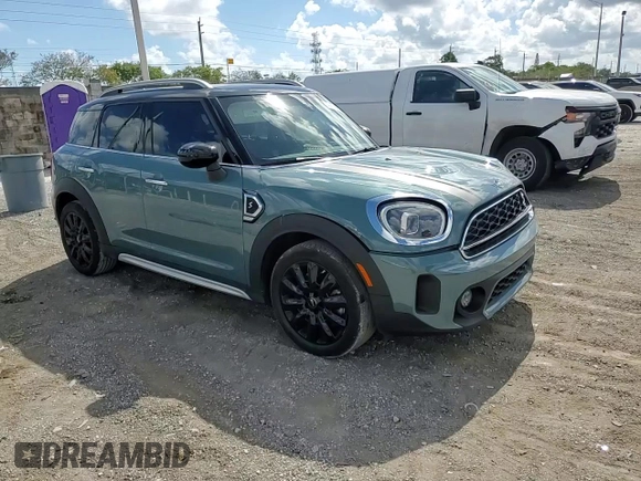 2024 MINI Countryman Cooper S with VIN WMZ53BR05R3S17034, listed as a Copart auction lot 44859915 with 20,298 mi miles and Salvage Title. Bid and sale history available at carsss.com. Image 10.