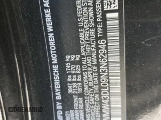 2022 MINI Convertible Cooper S z VIN WMW43DL09N3N62946, wystawiony jako Copart lot #52039284 z przebiegiem 20 736 mil mil oraz Szkoda całkowita • Salvage title. Historia ofert i sprzedaży dostępna na DreamBid. Obrazek 12.