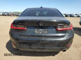 2019 BMW 3 Series 330i xDrive with VIN WBA5R7C56KAJ79537, listed as a Copart auction lot 56411495 with 72,243 mi miles and Salvage title. Bid and sale history available at DreamBid. Image 6.