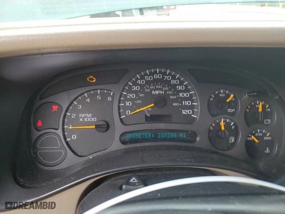 2003 Chevrolet Tahoe Z71 with VIN 1GNEK13ZX3R309224, listed as a Copart auction lot 51166715 with 237,286 mi miles and Salvage Title. Bid and sale history available at carsss.com. Image 9.