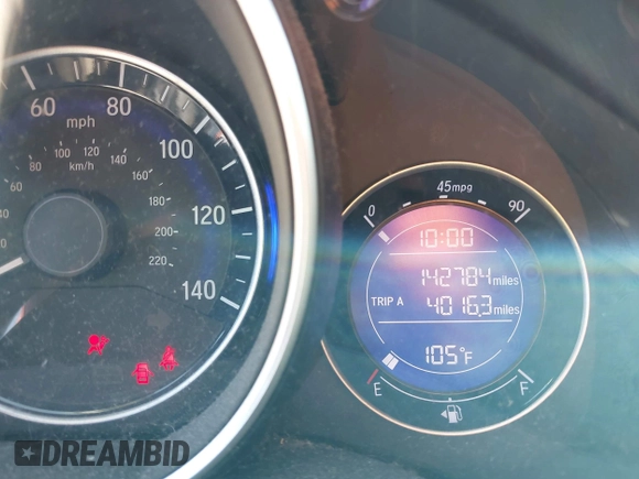 2015 Honda Fit EX-L with VIN 3HGGK5H81FM702738, listed as a IAAI auction lot 42572702 with 142,784 mi miles and . Bid and sale history available at DreamBid. Image 16.