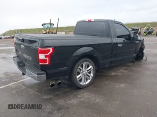 2020 Ford F-150 XL with VIN 1FTMF1C54LFC18389, listed as a IAAI auction lot 41507647 with 25,461 mi miles and . Bid and sale history available at carsss.com. Image 4.