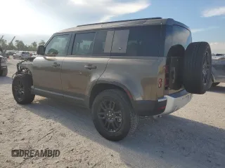 2024 Land Rover Defender S with VIN SALEJ7EU2R2272955, listed as a Copart auction lot 66796994 with 9,079 mi miles and Salvage title. Bid and sale history available at DreamBid. Image 2.