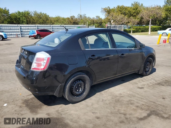 2008 Nissan Sentra S with VIN 3N1AB61E08L754755, listed as a Copart auction lot 53547425 with 137,686 mi miles and Salvage Title. Bid and sale history available at DreamBid. Image 3.