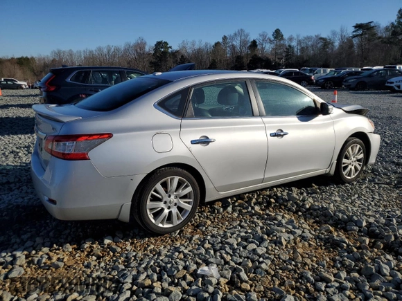 2015 Nissan Sentra SL with VIN 3N1AB7AP1FY267507, listed as a Copart auction lot 48666305 with 163,617 mi miles and Salvage Title. Bid and sale history available at DreamBid. Image 3.