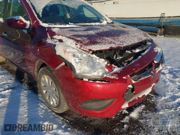 2018 Nissan Versa Sedan SV with VIN 3N1CN7AP8JL857838, listed as a IAAI auction lot 41330772 with 79,591 mi miles. Bid and sale history available at carsss.com. Image 6.
