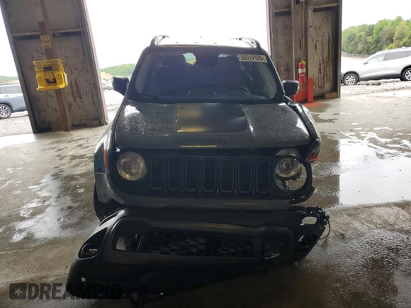 2016 Jeep Renegade Trailhawk with VIN ZACCJBCT6GPD51673, listed as a Copart auction lot 56514105 with 70,891 mi miles and Salvage title. Bid and sale history available at DreamBid. Image 5.