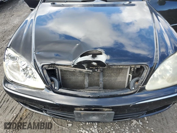 2006 Mercedes-Benz S 350 with VIN WDBNF67J26A483370, listed as a Copart auction lot 76024944 with 65,372 mi miles and Salvage Title. Bid and sale history available at DreamBid. Image 11.