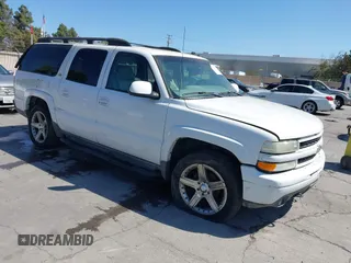 2002 Chevrolet Suburban LT z VIN 3GNFK16T32G204454, wystawiony jako IAAI lot #42536464 z przebiegiem Nie podano mil oraz . Historia ofert i sprzedaży dostępna na DreamBid. Obrazek 1.