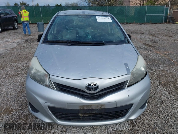 2013 Toyota Yaris L with VIN JTDKTUD32DD559222, listed as a IAAI auction lot 41883929 with 156,479 mi miles. Bid and sale history available at carsss.com. Image 6.