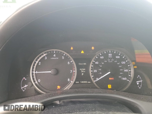 2013 Lexus GS 350 with VIN JTHCE1BL3D5013621, listed as a Copart auction lot 58408215 with 146,502 mi miles and Salvage title. Bid and sale history available at DreamBid. Image 9.