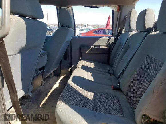 2011 Ford F-250 XL with VIN 1FT7W2A62BEA25449, listed as a Copart auction lot 46694135 with 399,254 mi miles and Salvage Title. Bid and sale history available at carsss.com. Image 10.