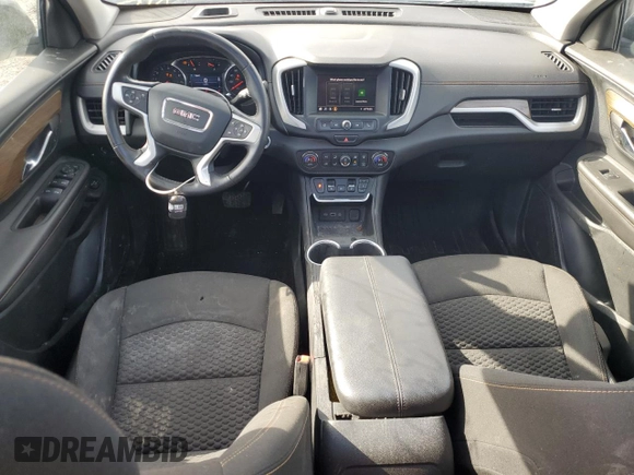 2020 GMC Terrain SLE with VIN 3GKALMEV5LL294370, listed as a Copart auction lot 49858995 with 61,264 mi miles and Salvage Title. Bid and sale history available at DreamBid. Image 8.