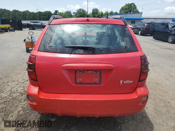 2006 Pontiac Vibe with VIN 5Y2SL65876Z460701, listed as a Copart auction lot 64394355 with 111,741 mi miles and Salvage title. Bid and sale history available at DreamBid. Image 6.