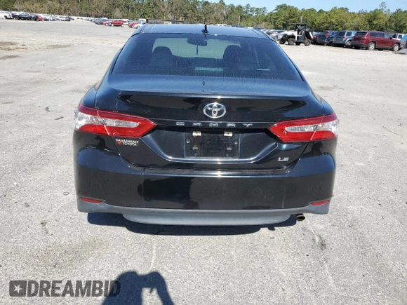 2020 Toyota Camry LE with VIN 4T1L11AK6LU999376, listed as a Copart auction lot 74192794 with 81,396 mi miles and Salvage Title. Bid and sale history available at carsss.com. Image 6.